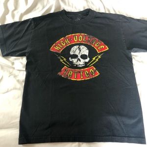 High Voltage Tattoo Hollywood KVD M shirt